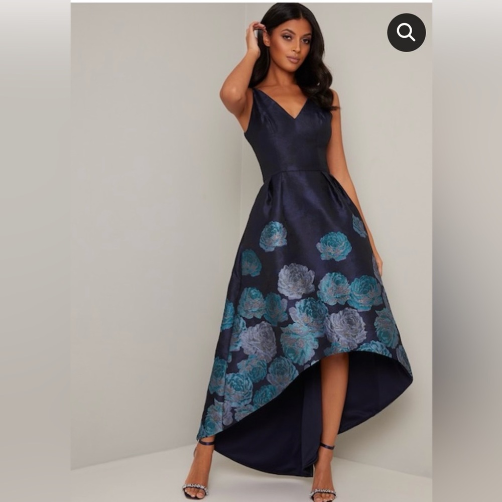 Chi Chi London Fit & Flare Dress (Size 8)